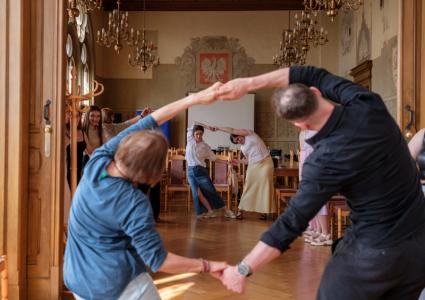 Warsztaty teatralne; fot. Robert Wolak